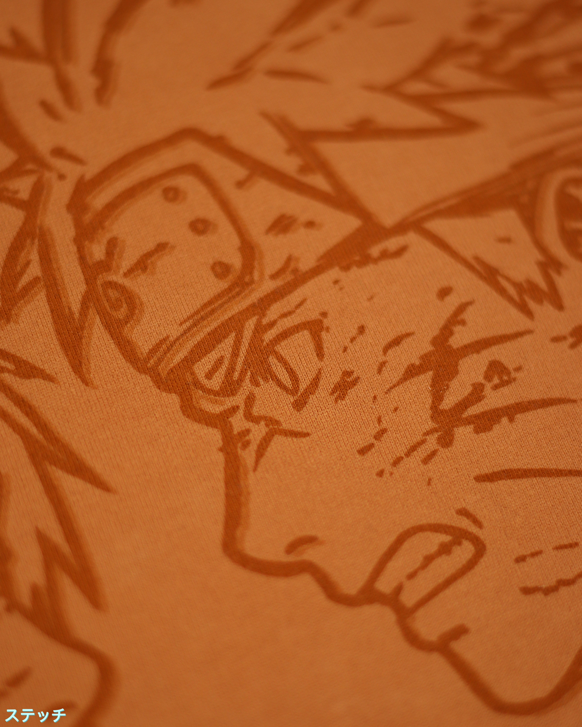 NARUTO x SASUKE 'RIVALS' SHIRT PRE-ORDER (ORANGE)