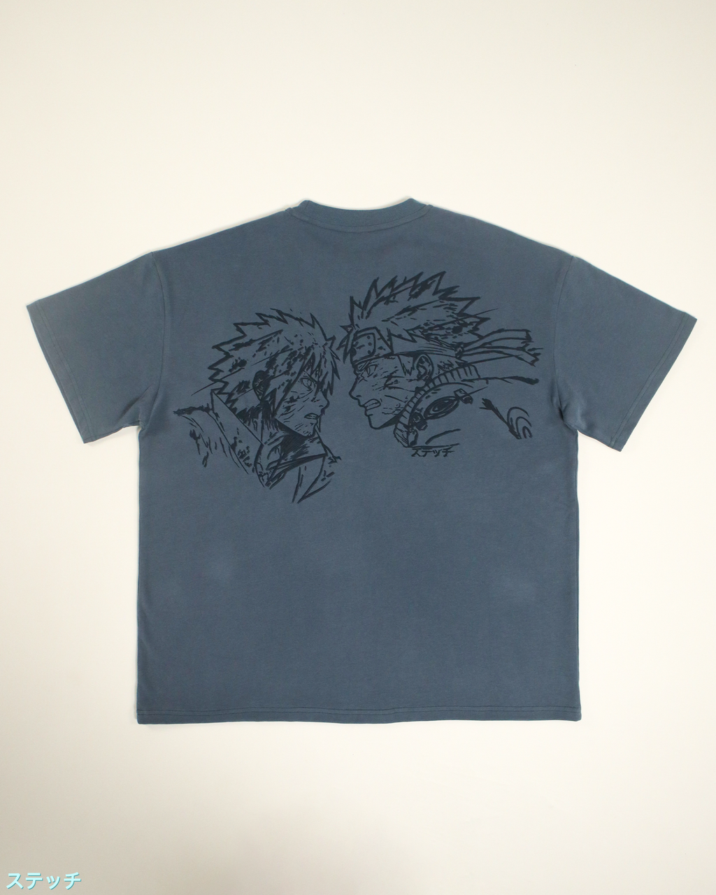 NARUTO x SASUKE 'RIVALS' SHIRT PRE-ORDER (BLUE)