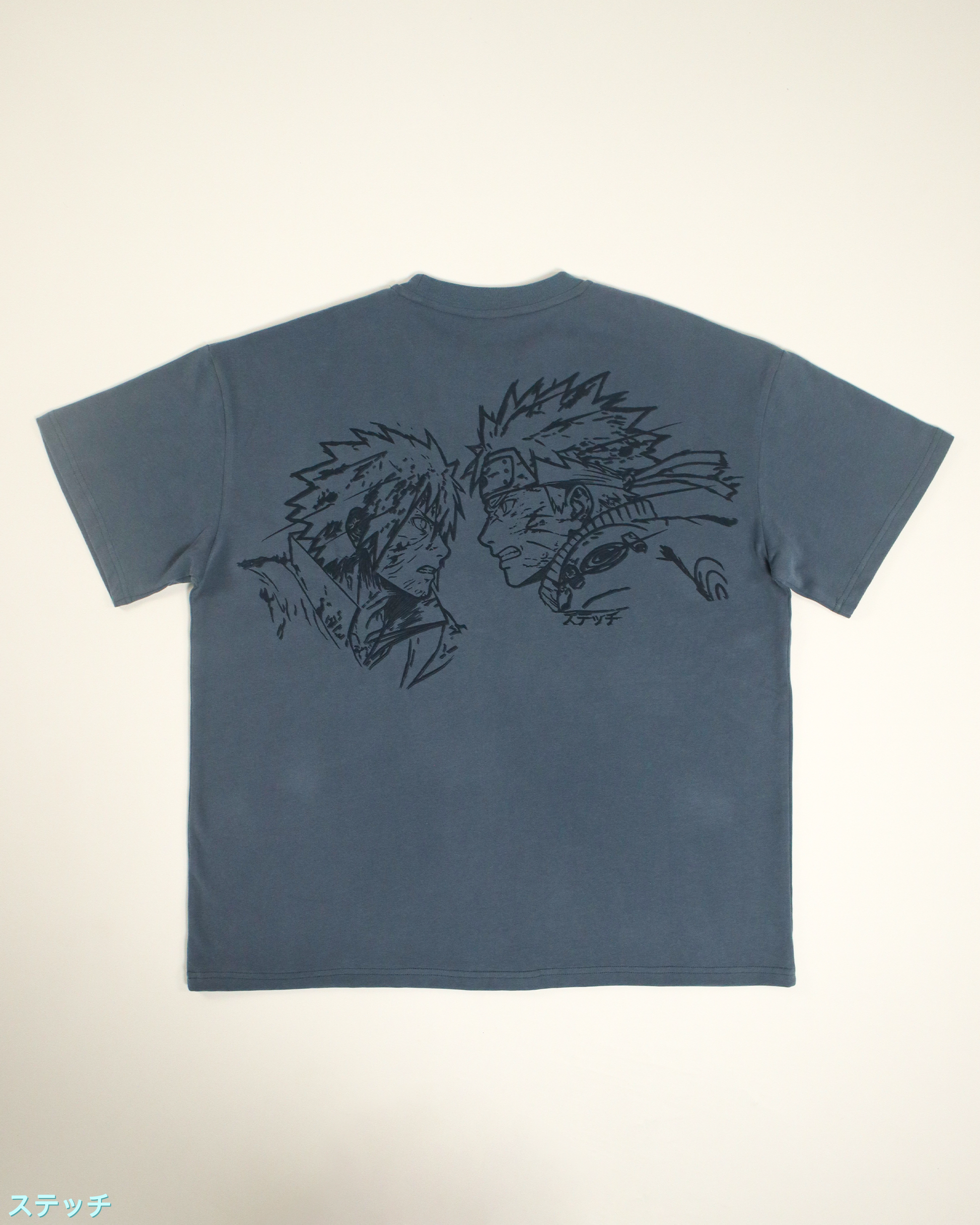 NARUTO x SASUKE 'RIVALS' SHIRT PRE-ORDER (BLUE)