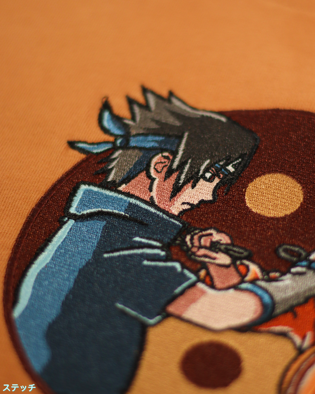 NARUTO x SASUKE 'RIVALS' SHIRT PRE-ORDER (ORANGE)