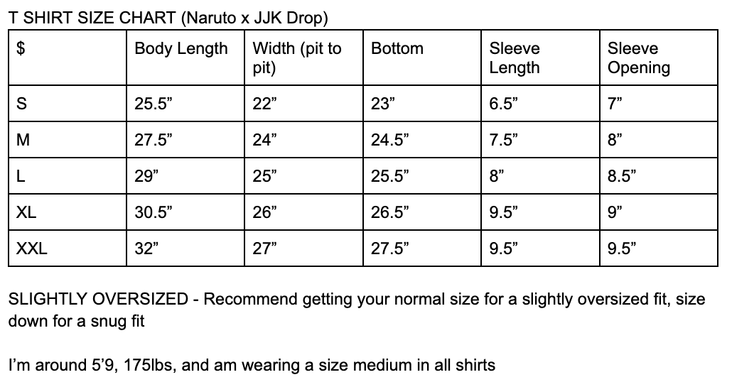 NARUTO x SASUKE 'RIVALS' SHIRT PRE-ORDER (ORANGE)