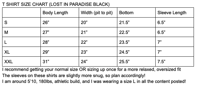 JUJUTSU KAISEN 'LOST IN PARADISE' SHIRT!