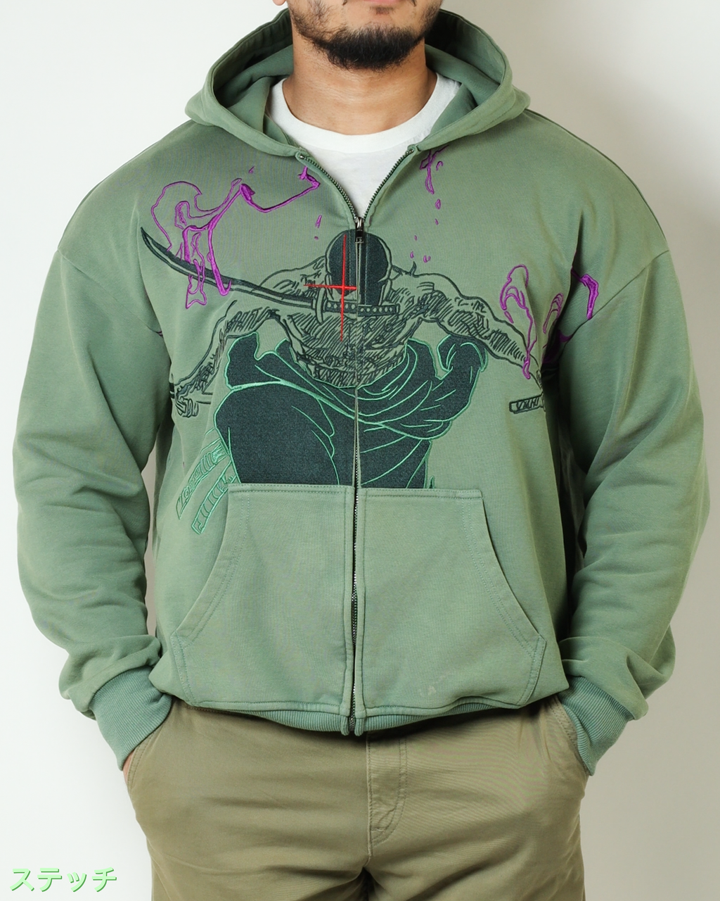 ZORO 'KING OF HELL' HOODIE PRE-ORDER